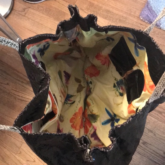 Carlos falchi black bag - Picture 3 of 3